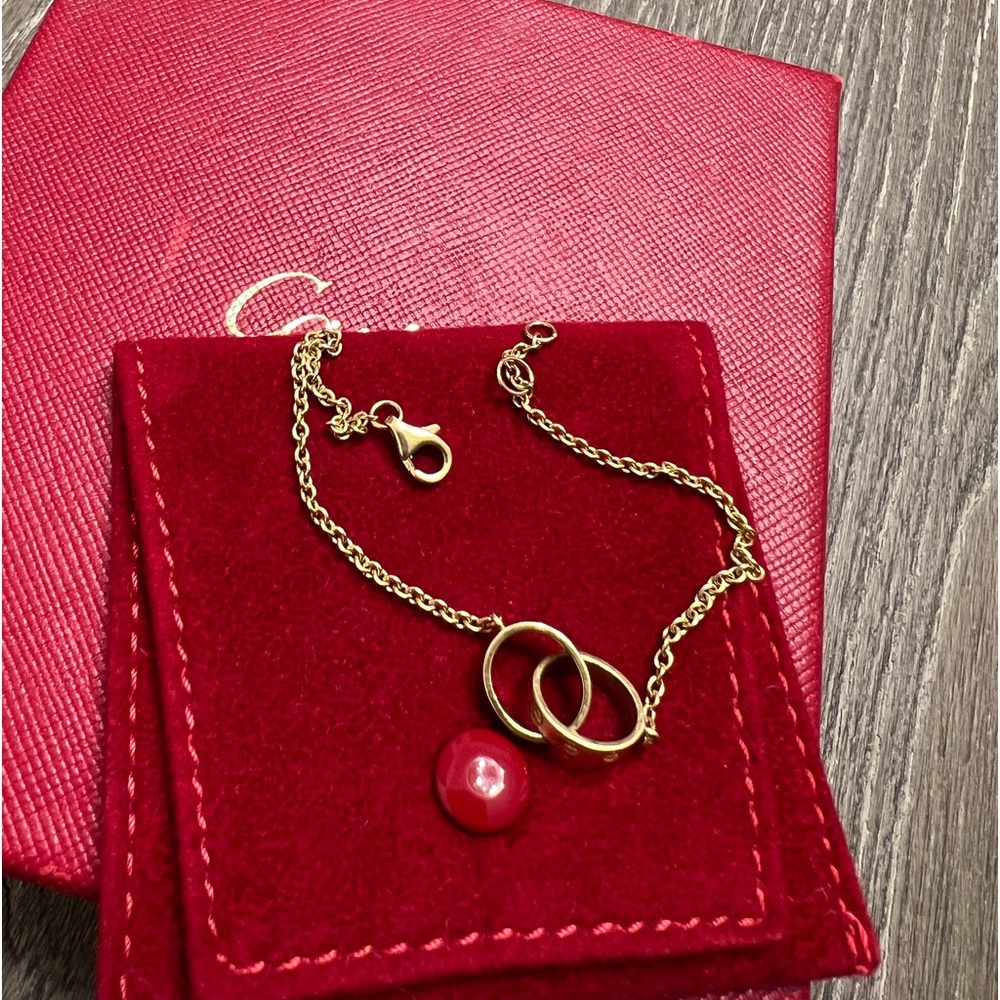 Cartier baby love bracelet 18K Yellow gold size 7 inches